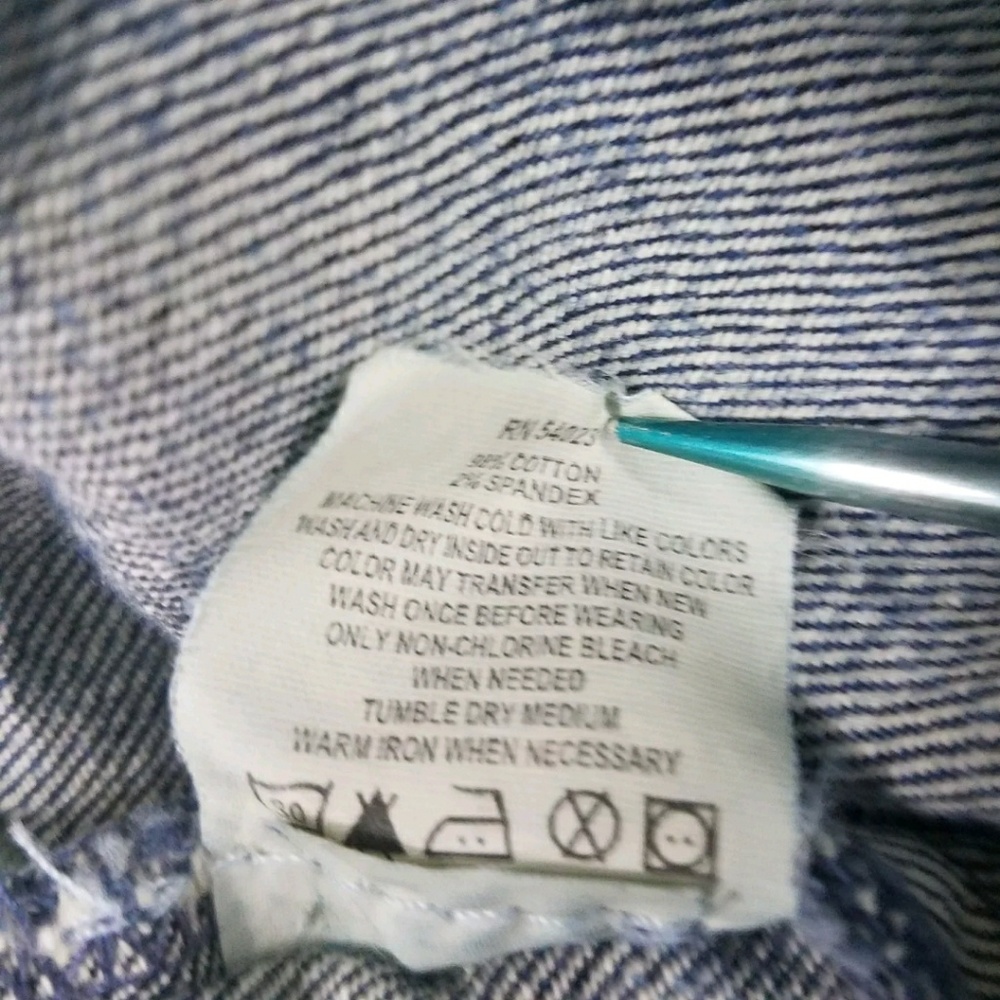 Gap Jeans 1969 Denim Pants Womens Size 10 R Flare - Picture 8 of 8